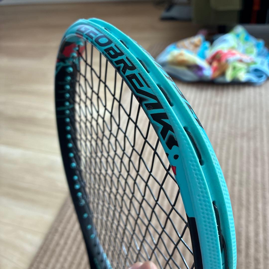 《本日で出品終了にします》GEOBREAK 70vs 軟式テニスラケット