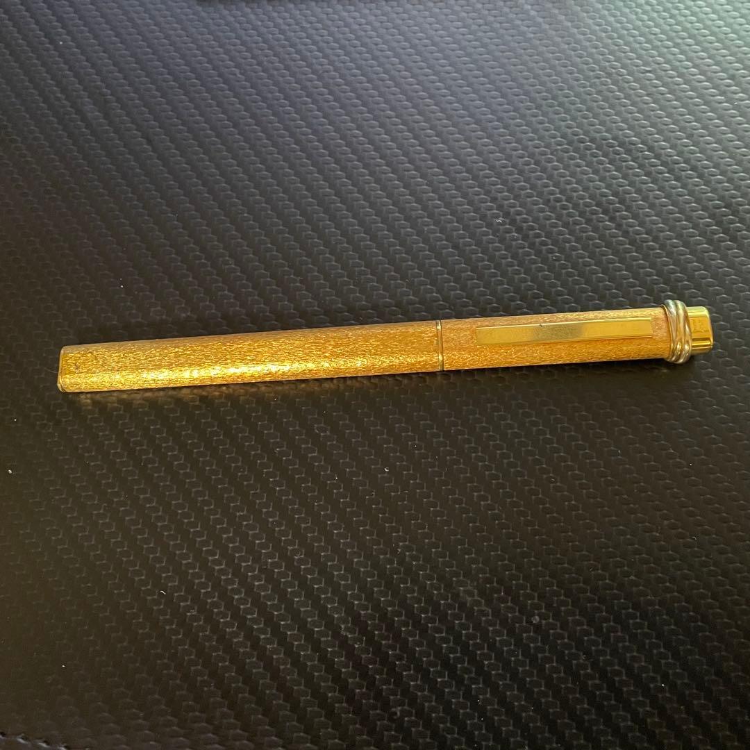 must de Cartier ゴールドボールペン