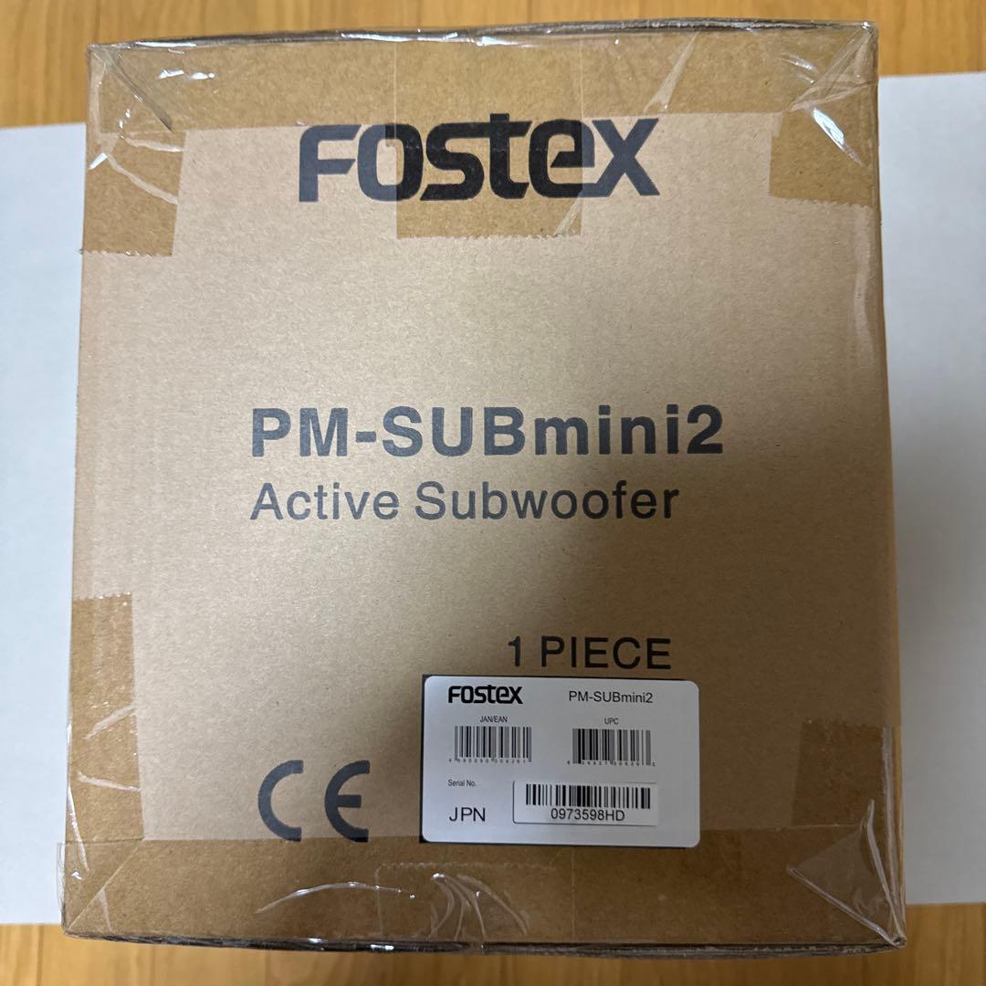 Fostex PM0.3HとPM-SUBmini2新品