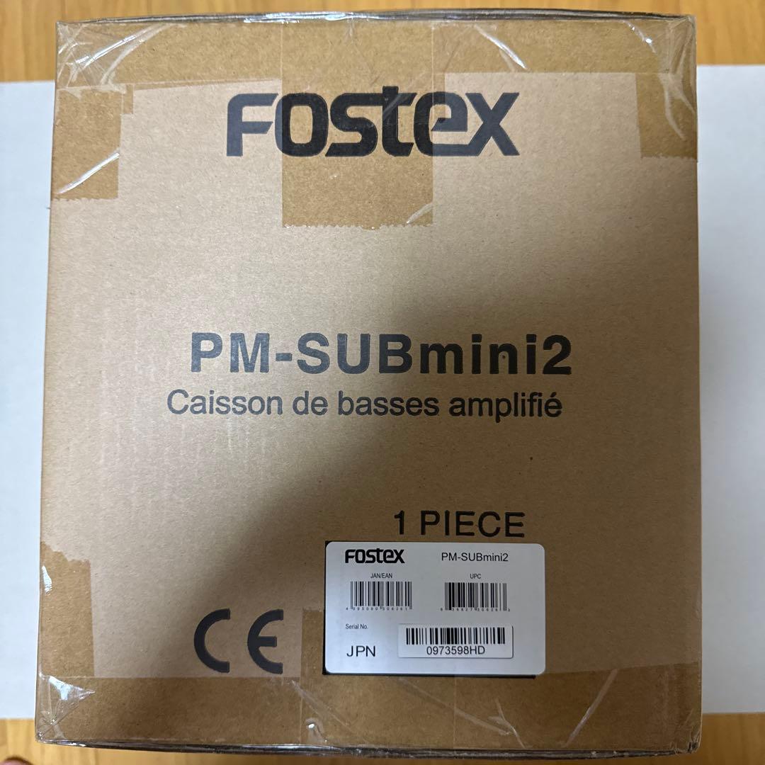 Fostex PM0.3HとPM-SUBmini2新品