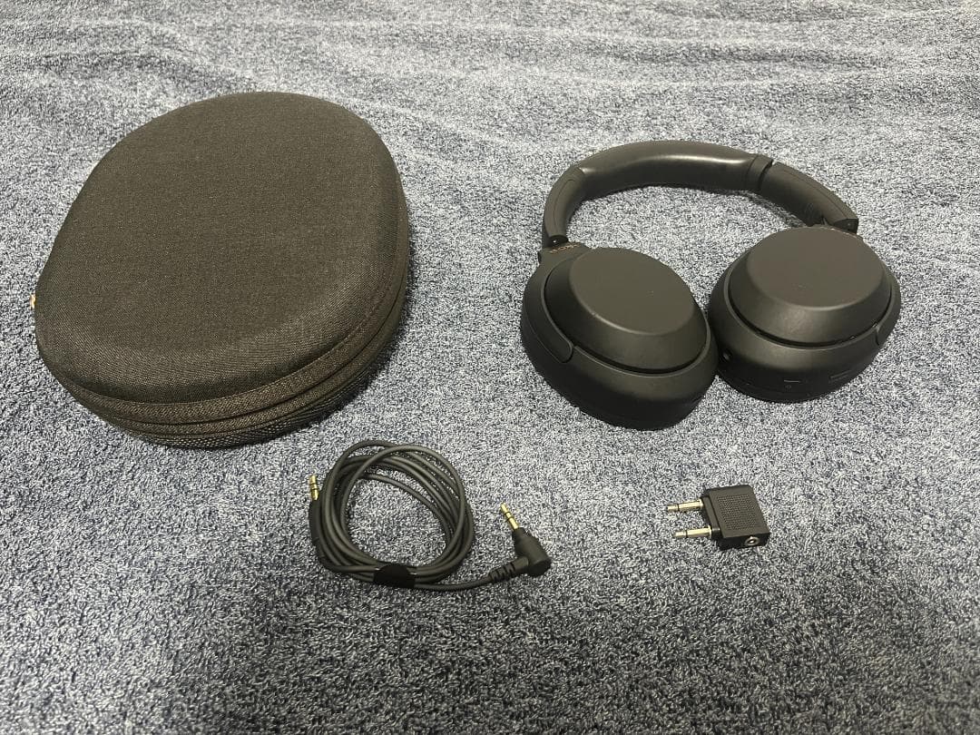 【ジャンク品】Sony WH-1000XM4 ブラック ワイヤレスヘッドホン