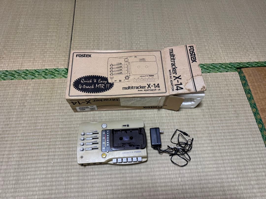 DJ機材 fostex X-14