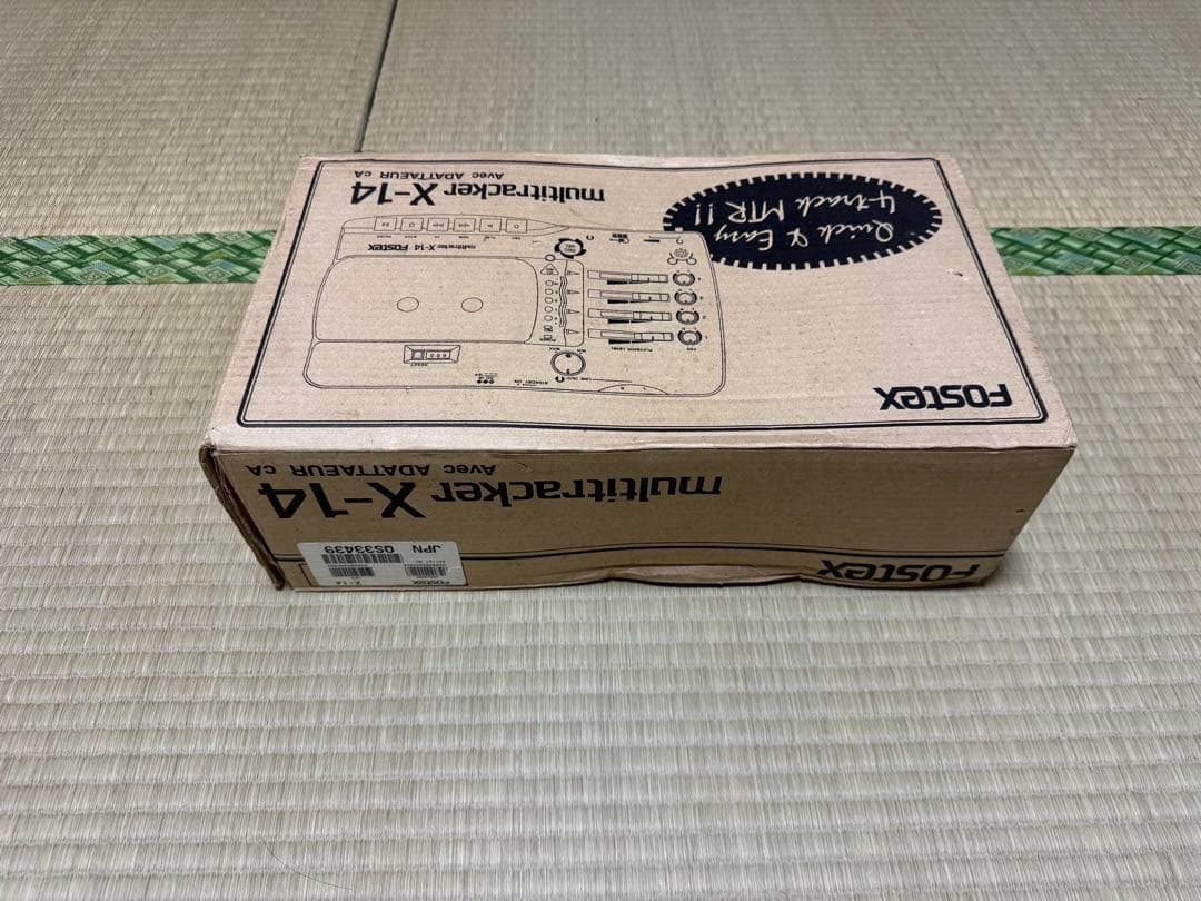 DJ機材 fostex X-14