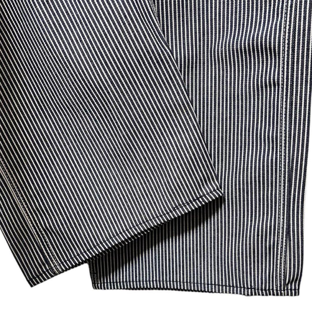 70s DEAD STOCK sears オーバーオール ヒッコリーストライプ