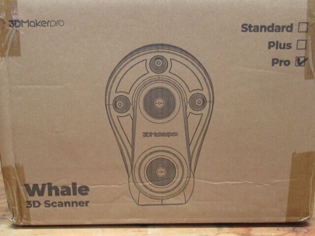 3Dスキャナー 3DMaker Pro Whale 3D Scanner Pro