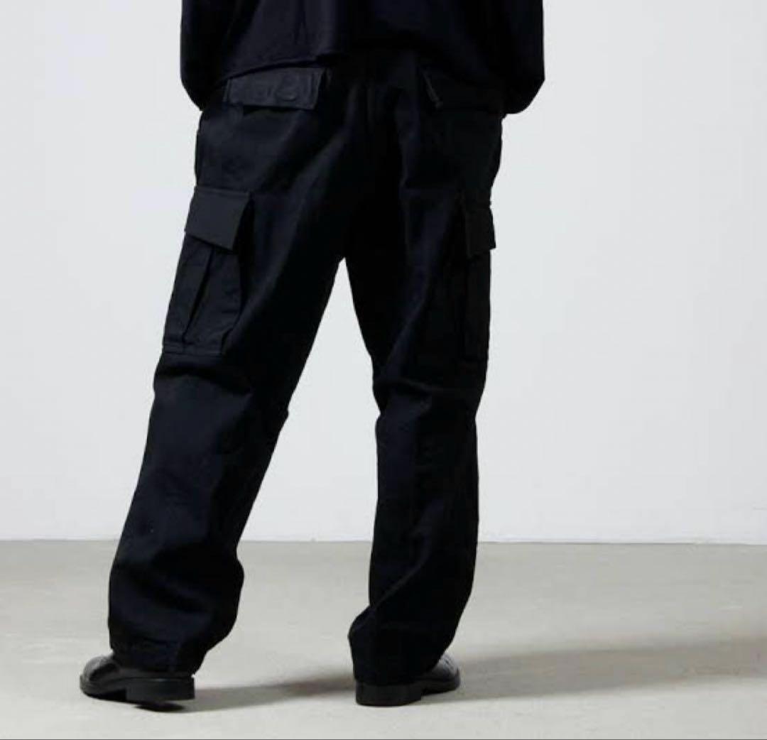 23ss COMOLI コモリ ブラック デニム B.D.U パンツ 2