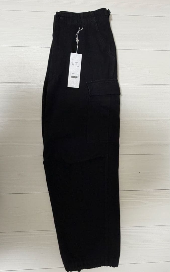 23ss COMOLI コモリ ブラック デニム B.D.U パンツ 2