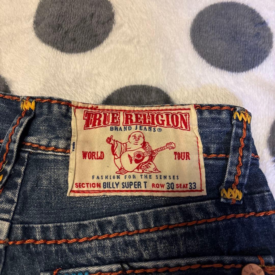 美品TRUE RELIGION BILLY SUPER T 30/33 ジーンズ
