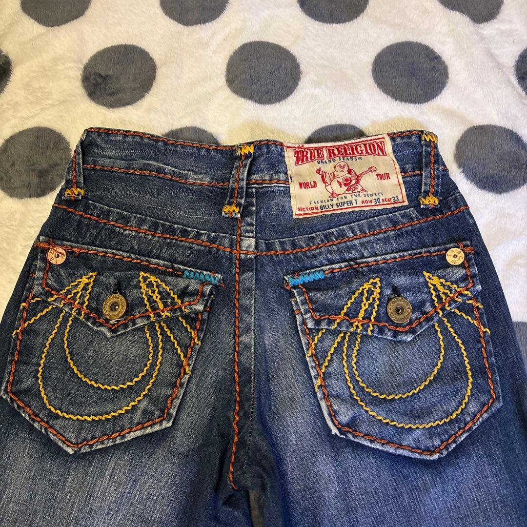 美品TRUE RELIGION BILLY SUPER T 30/33 ジーンズ