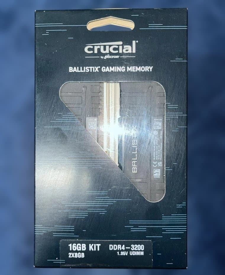 【新品未開封】Crucial Ballistix 16GB DDR4-3200