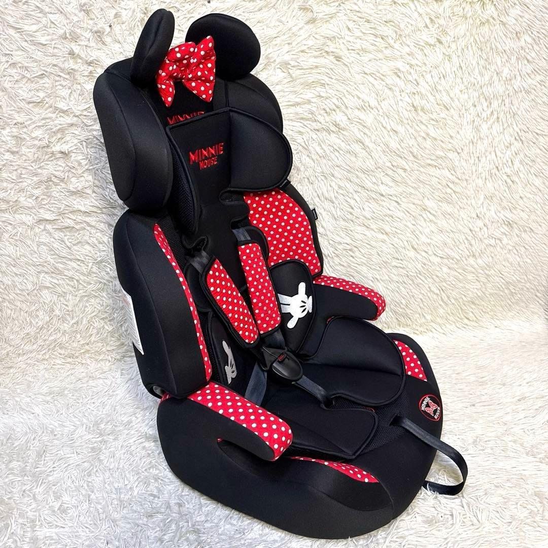 『美品‼︎』西松屋限定　ミニーマウス ジュニアシート チャイルドシート
