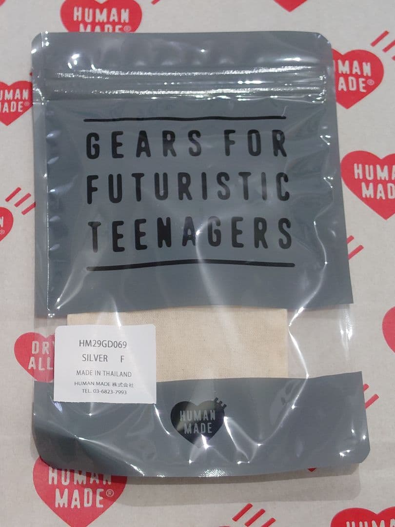 アクセサリー HUMAN MADE Heart Silver Earrings