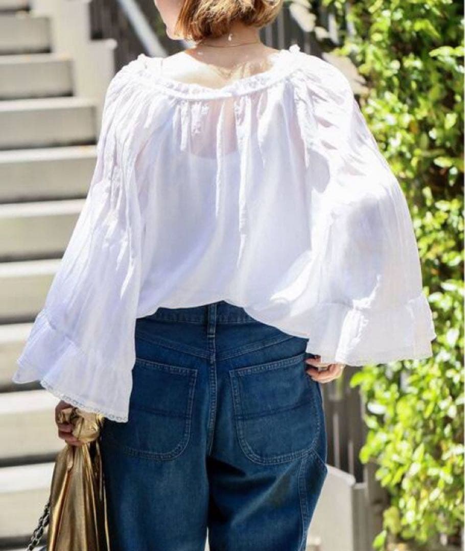 Deuxieme Classe ドゥーズィエムクラス フェミニンブラウス