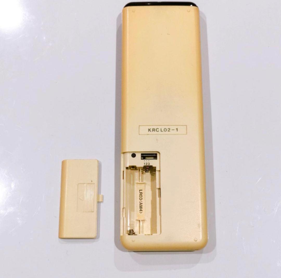 398 DAIKIN　ダイキン　KRCL02-1　業務　エアコン　リモコン