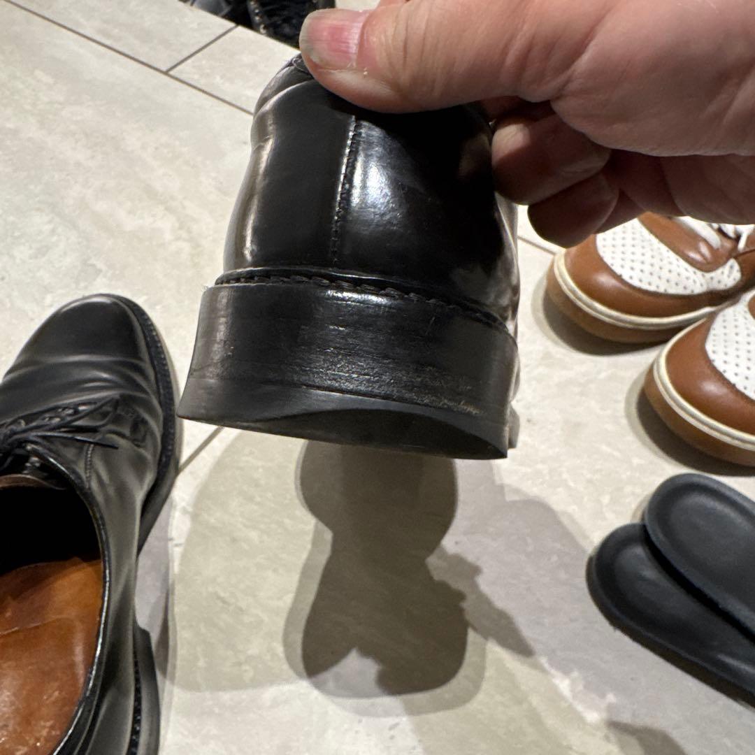 Alden オールデン 9901 コードバン プレーントゥ ブラック 8.5E