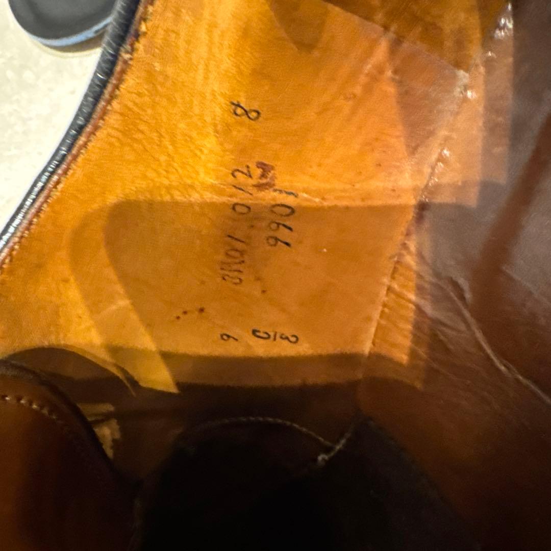 Alden オールデン 9901 コードバン プレーントゥ ブラック 8.5E