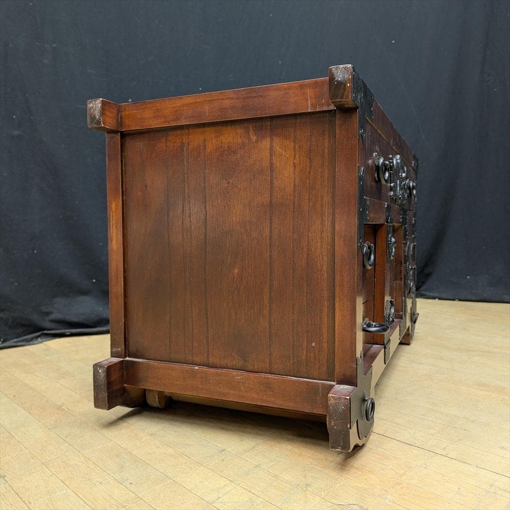 車箪笥　整理箪笥　時代家具　箪笥　タンス　たんす　引き出し　整理　収納　民芸