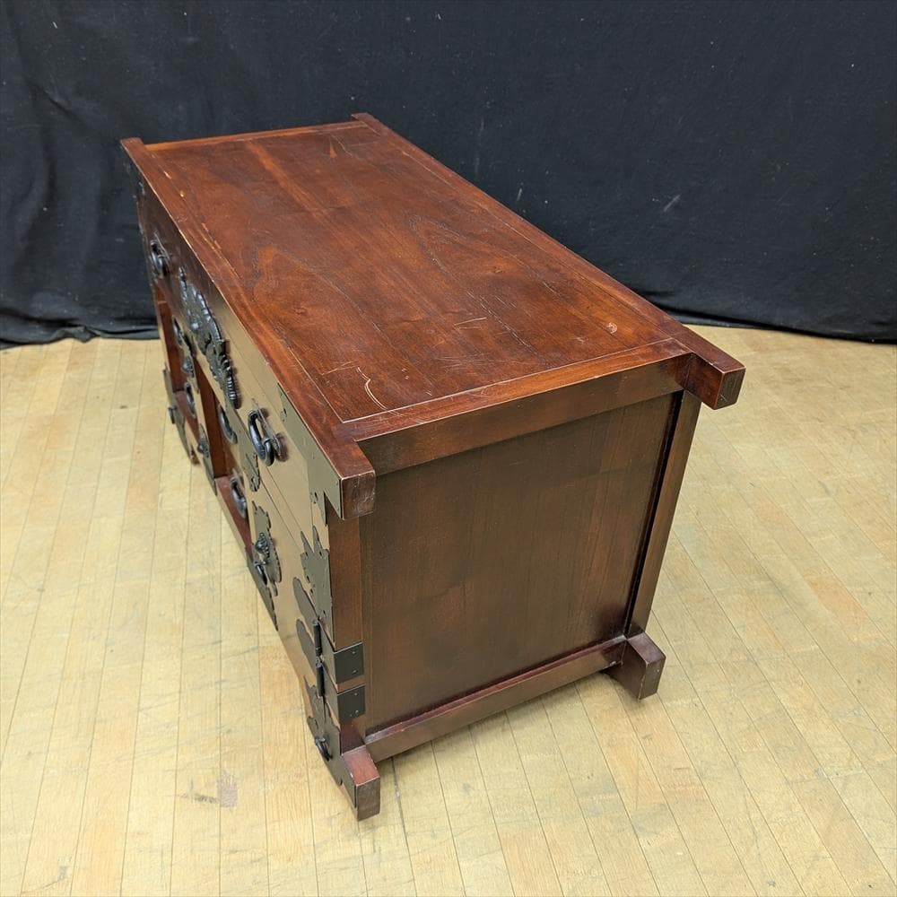 車箪笥　整理箪笥　時代家具　箪笥　タンス　たんす　引き出し　整理　収納　民芸