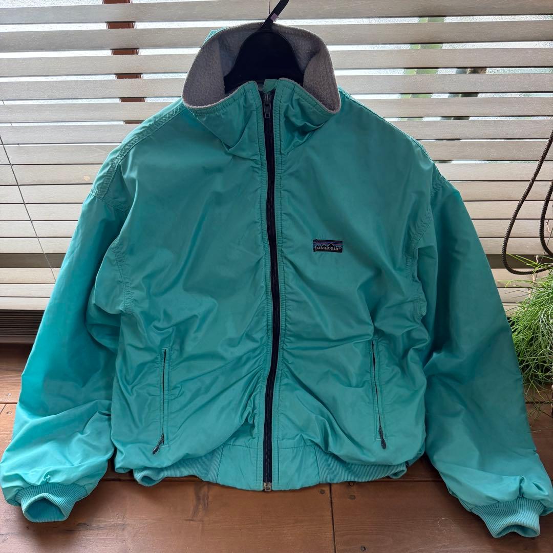 80s USA製 patagonia パタゴニア　シェルドシンチラ 三角タグ