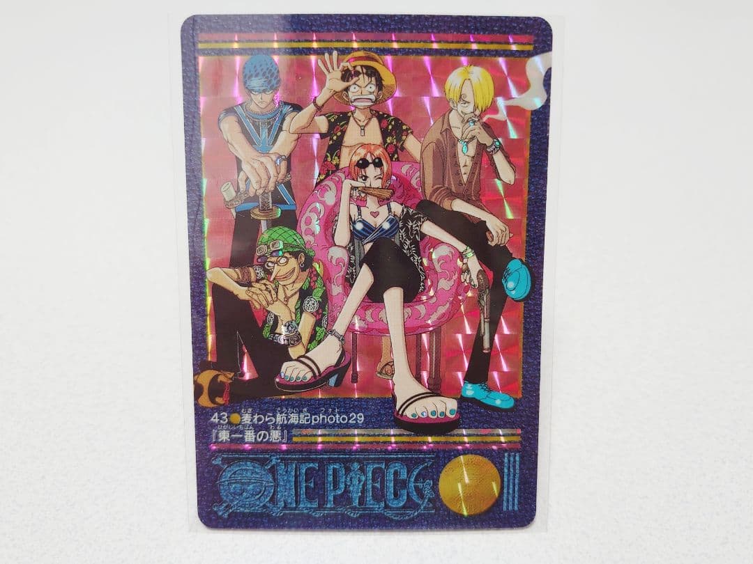 ONE PIECE ワンピースカードダス ビジュアルアドベンチャー　No.43