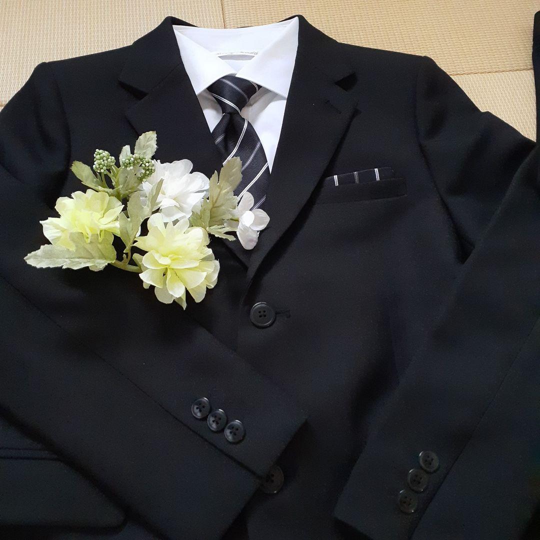 D*a様 レディフレディ　男児　 スーツ　卒服　フォーマル　セットアップ 黒 1