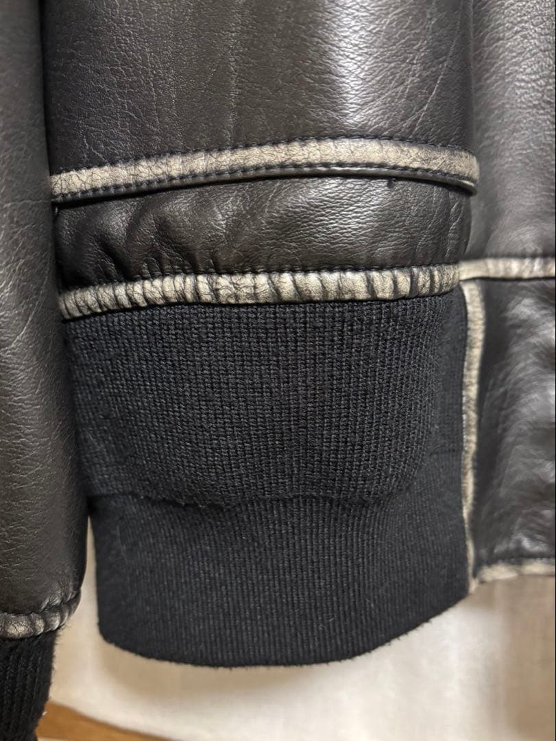 SLY レザーブルゾン