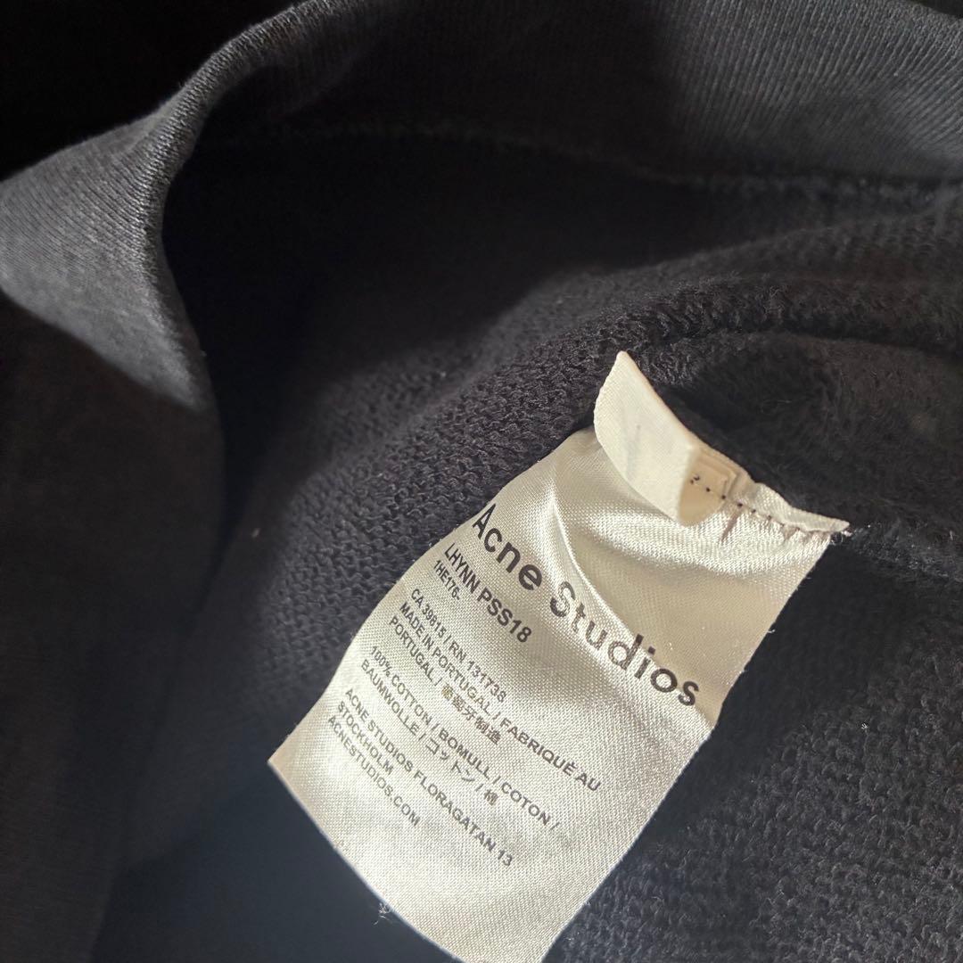 アーカイブAcneStudiosアグネストゥディオズスウェットトレーナーブラック