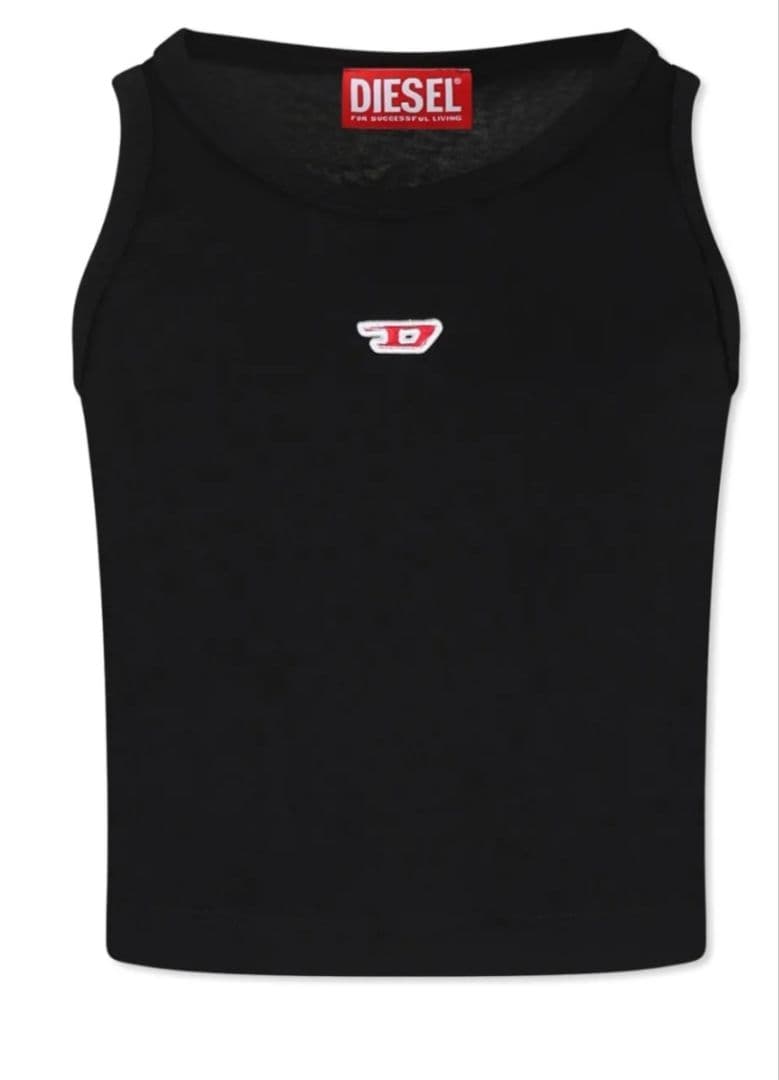 専用DIESEL ブラック ノースリーブタンクトップ