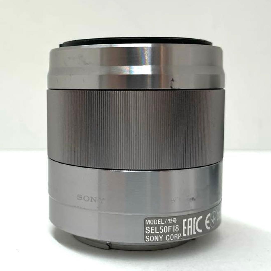 SONY E 50mm F1.8 OSS 望遠単焦点レンズ SEL50F18