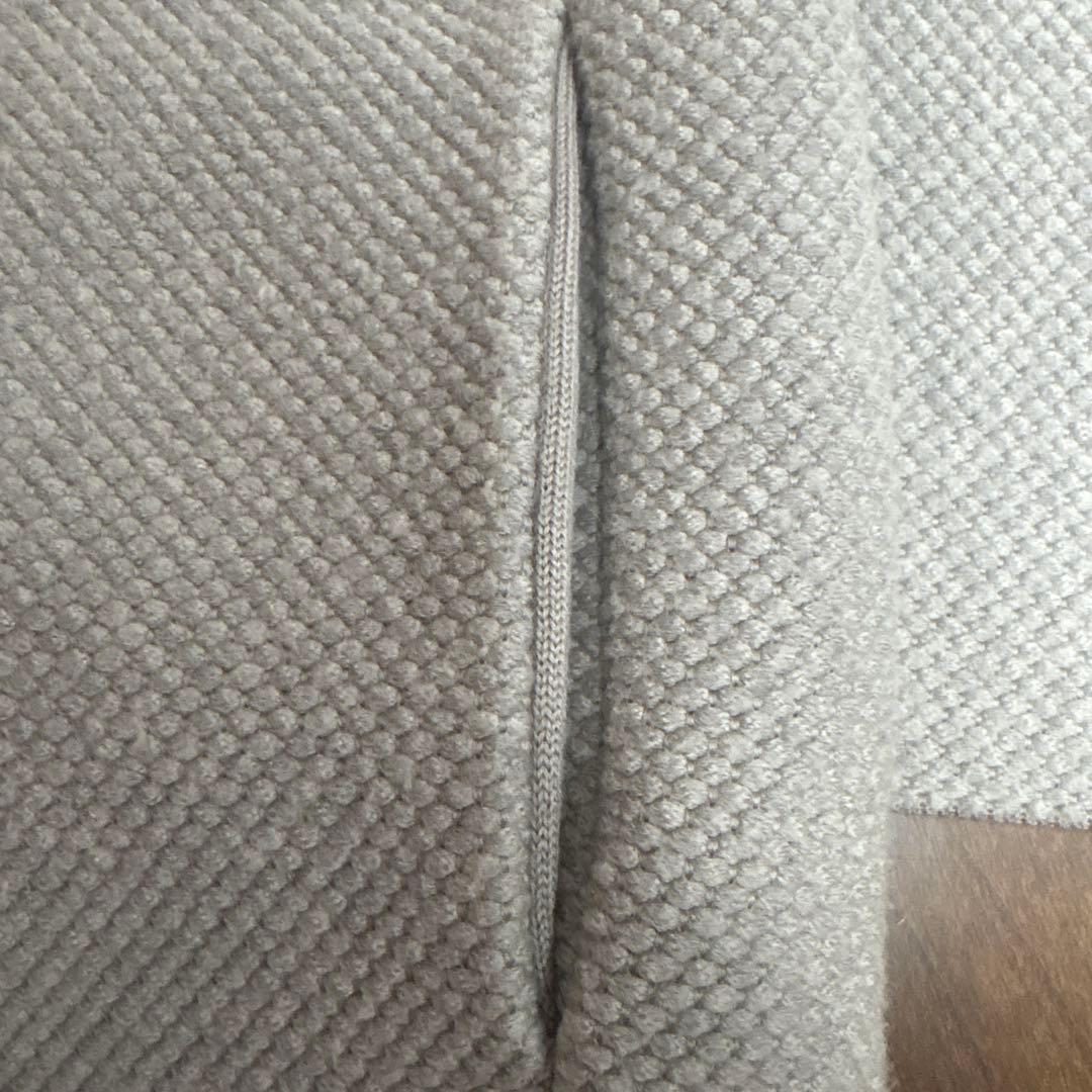 Salvatore Ferragamo ライトグレー ファーコート