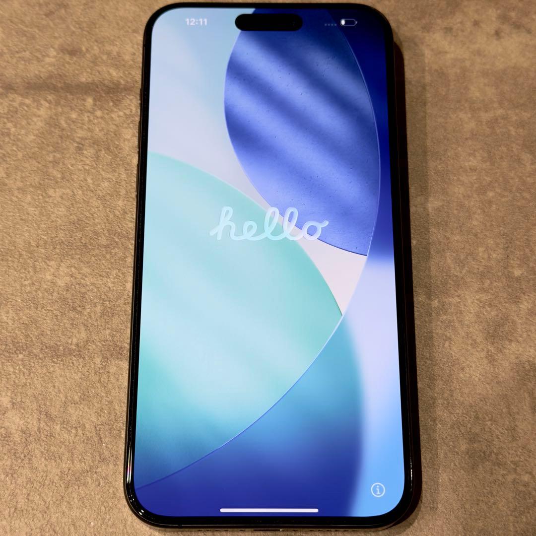 超美品 Apple iPhone 15 Pro Max 512GB 100%