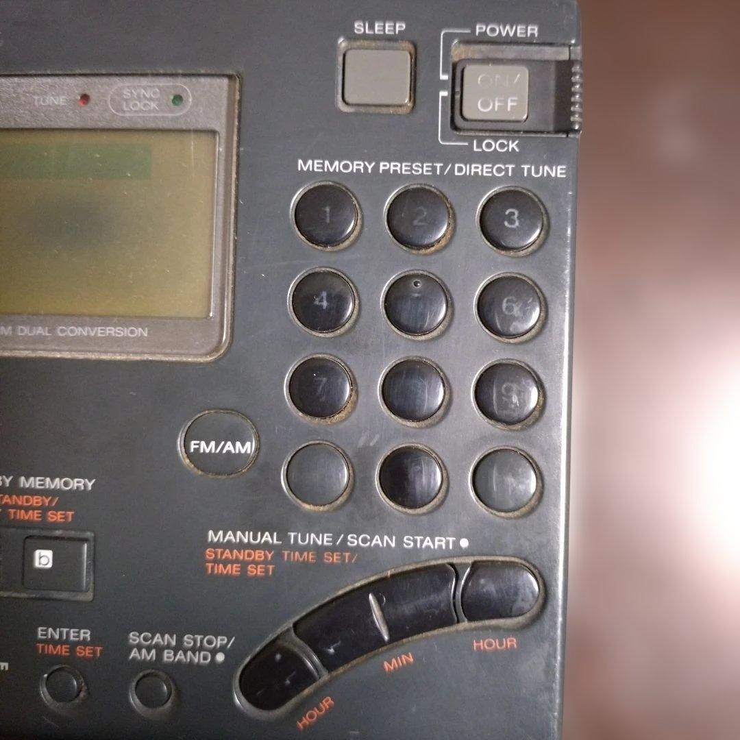 超高感度ポータブル短波ラジオ SONY ICF-SW7600G PLL合成受信機