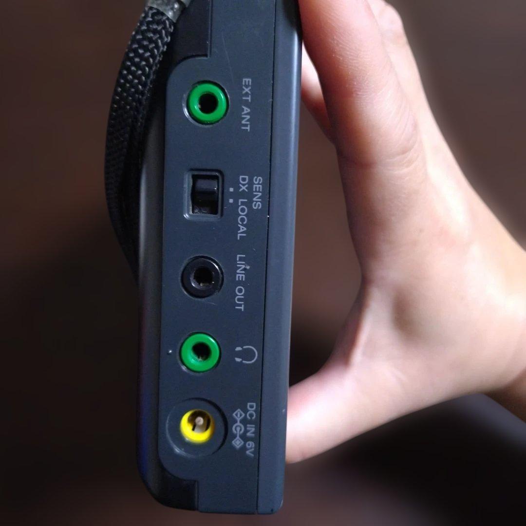 超高感度ポータブル短波ラジオ SONY ICF-SW7600G PLL合成受信機