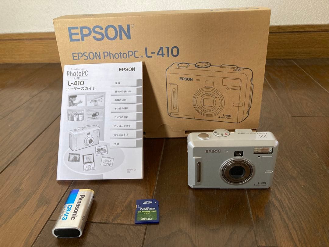 EPSON デジタルカメラ・BUFFALO SDカード128MD