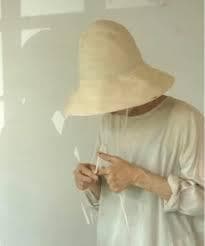 wica grocery abaca hat 麦わら　ストロー　ハット