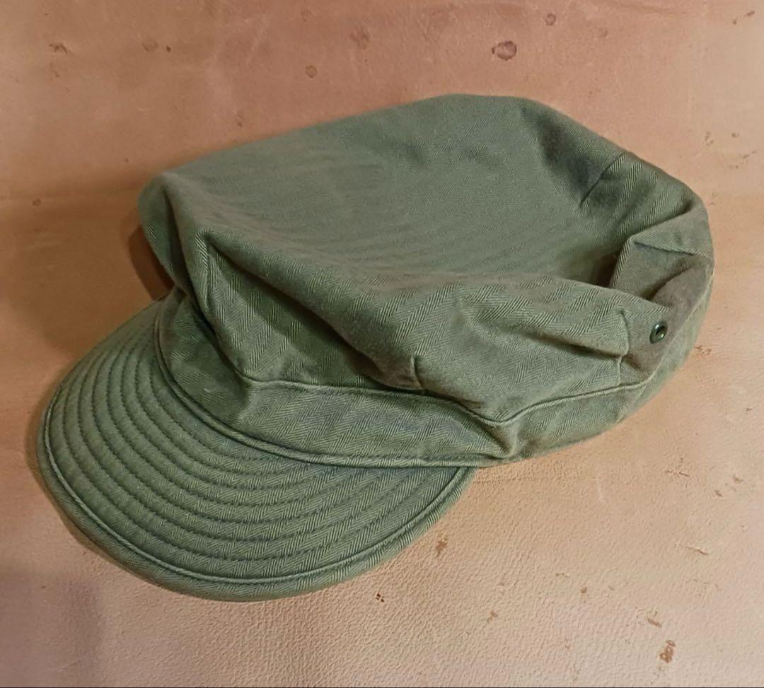 RRL★ダブルアールエル★ワークキャップ オリーブグリーン