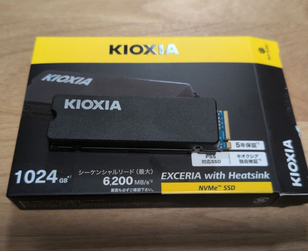 【ジャンク扱い】KIOXIA EXCERIA 1TB NVMe SSD