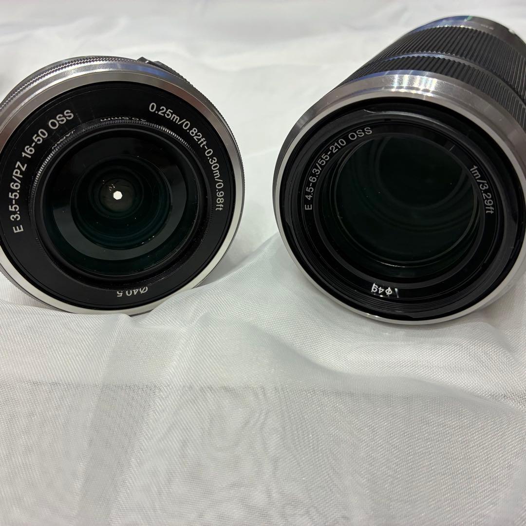 ミラーレス　一眼レフ　カメラ　SONY α6000 望遠レンズ付き