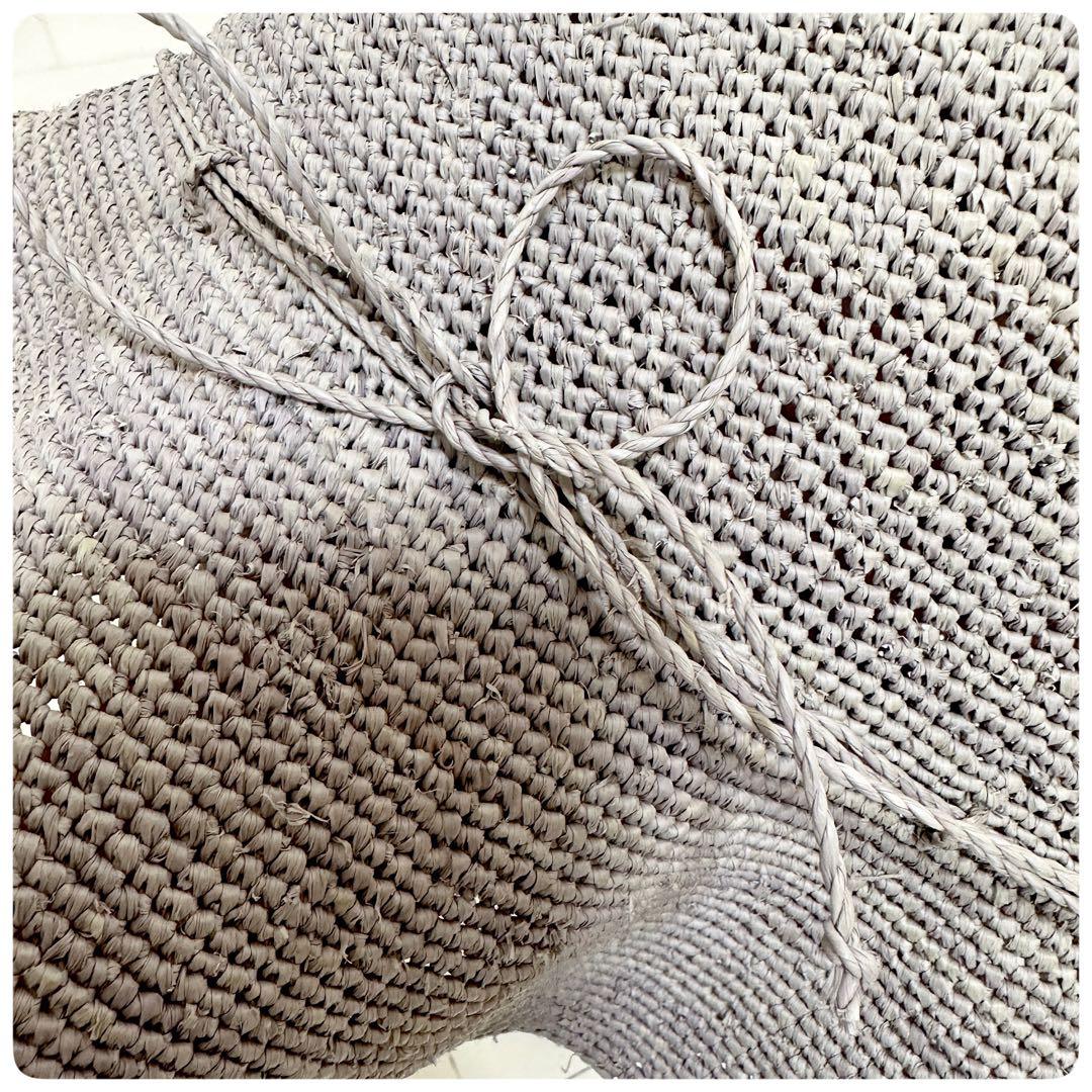 HELEN KAMINSKI ヘレンカミンスキー ラフィアハット グレージュ