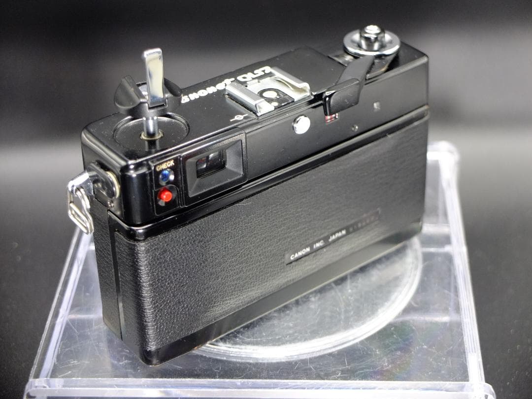 キャノネットQL17GⅢブラック／40mmf1.7付【実写確認整備済】