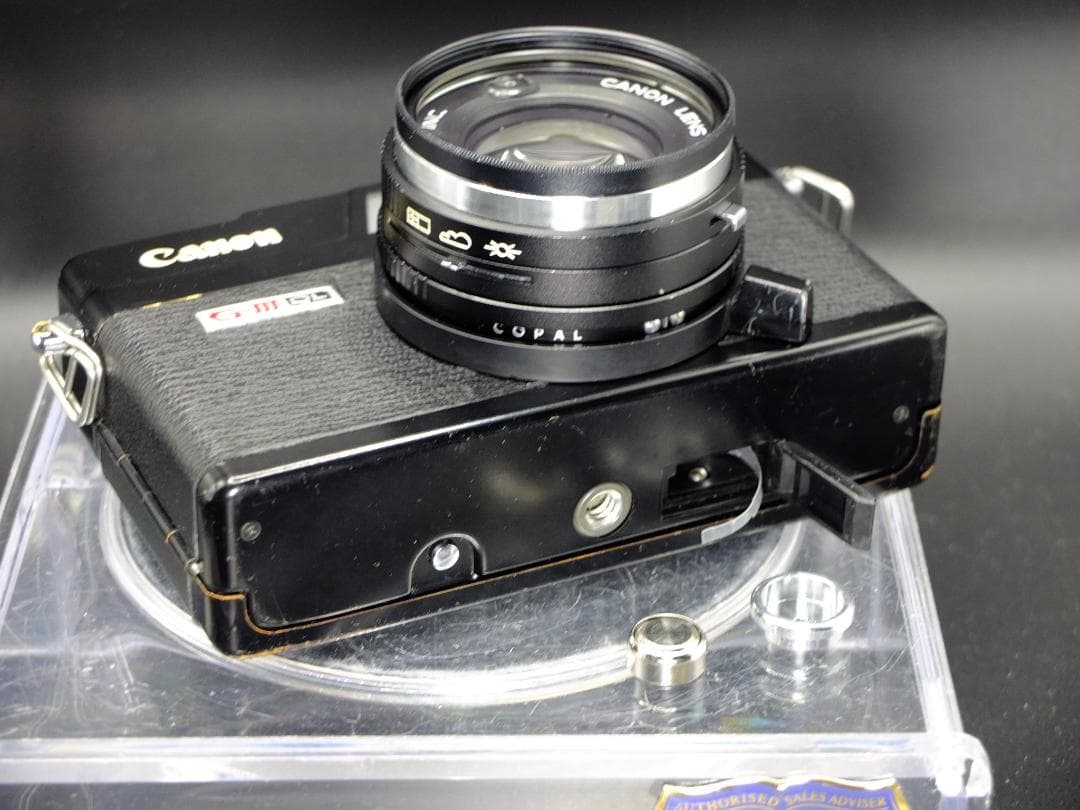 キャノネットQL17GⅢブラック／40mmf1.7付【実写確認整備済】