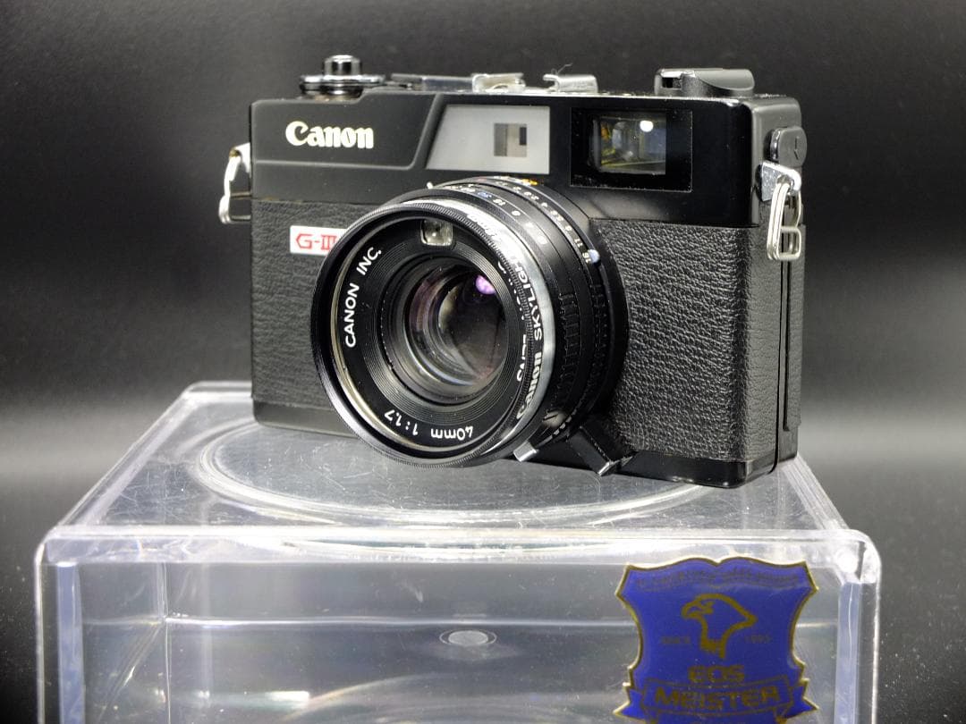 キャノネットQL17GⅢブラック／40mmf1.7付【実写確認整備済】