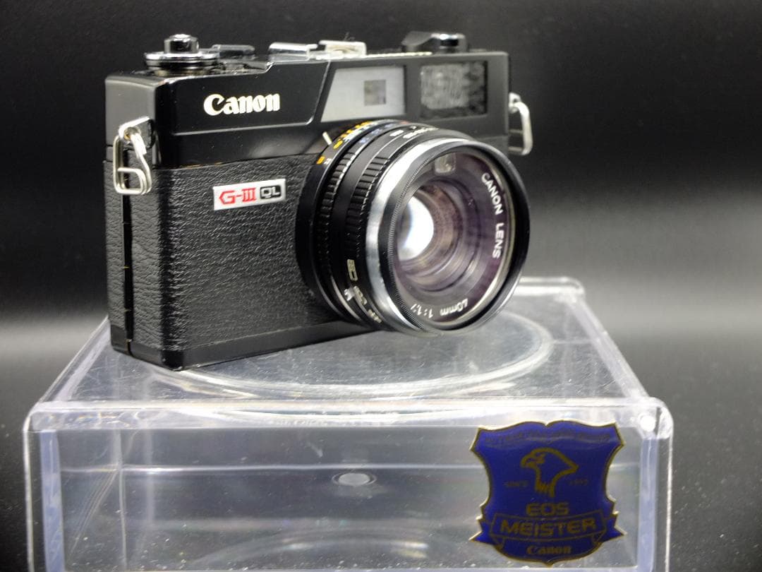 キャノネットQL17GⅢブラック／40mmf1.7付【実写確認整備済】