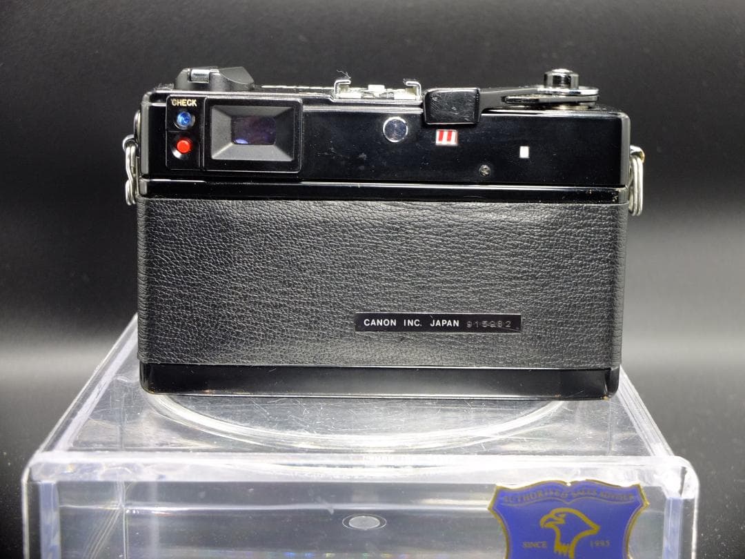 キャノネットQL17GⅢブラック／40mmf1.7付【実写確認整備済】