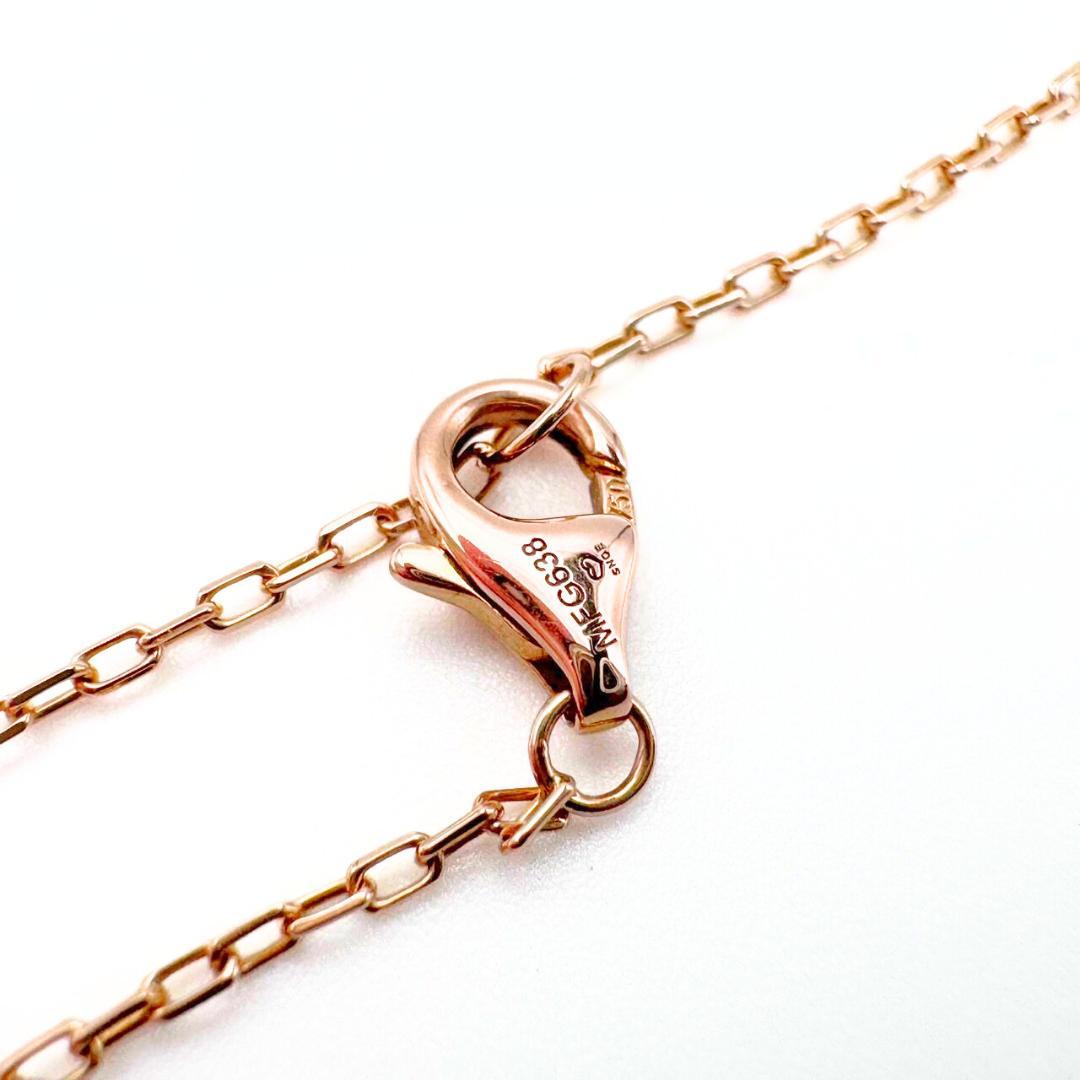 nyatta カルティエ ベビートリニティ ネックレス K18スリーカラー