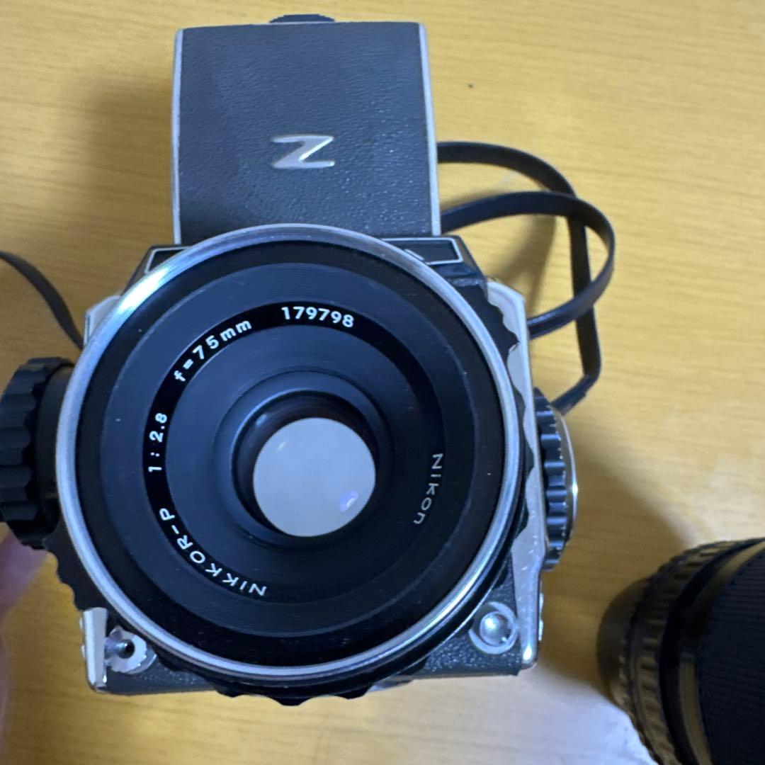 フィルムカメラ ZENZA BRONICA S2 + 75mm F2.8 + 200mm F4