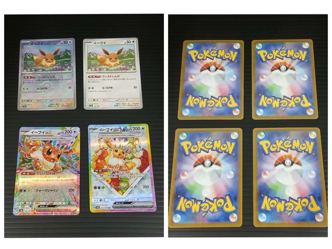 ポケモンカード　テラスタルフェスexイーブイ進化ライン／PKCーA0010M