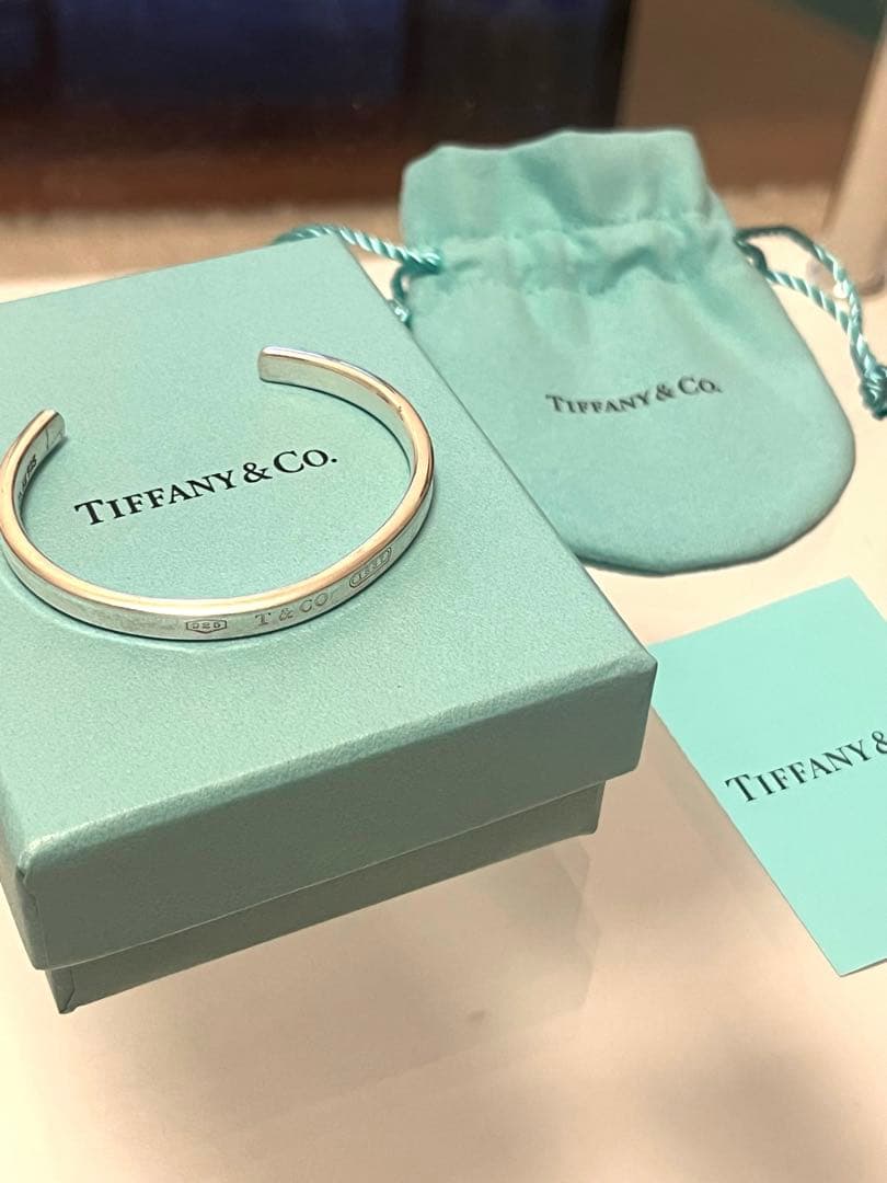 Tiffany & Co. 1837シルバーオープンバングル