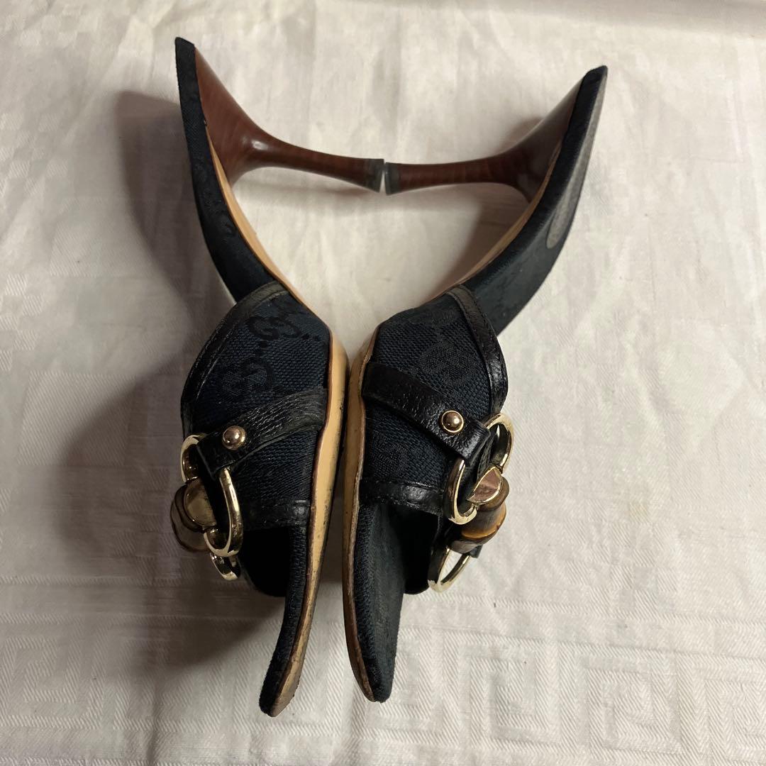 GUCCI♡グッチ バンブーGG柄ミュール