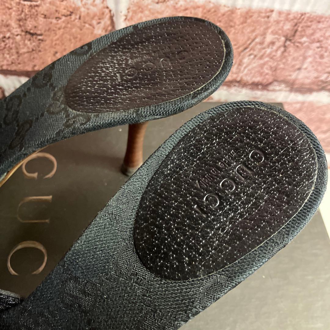 GUCCI♡グッチ バンブーGG柄ミュール